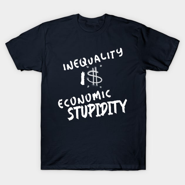 Poverty Slogan T-Shirt by MultistorieDog